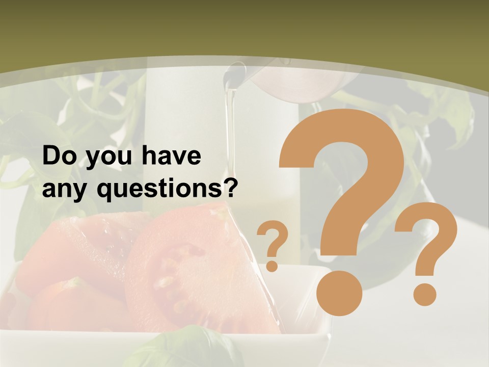 Oliwa Posi Przygotowanie PowerPoint Template