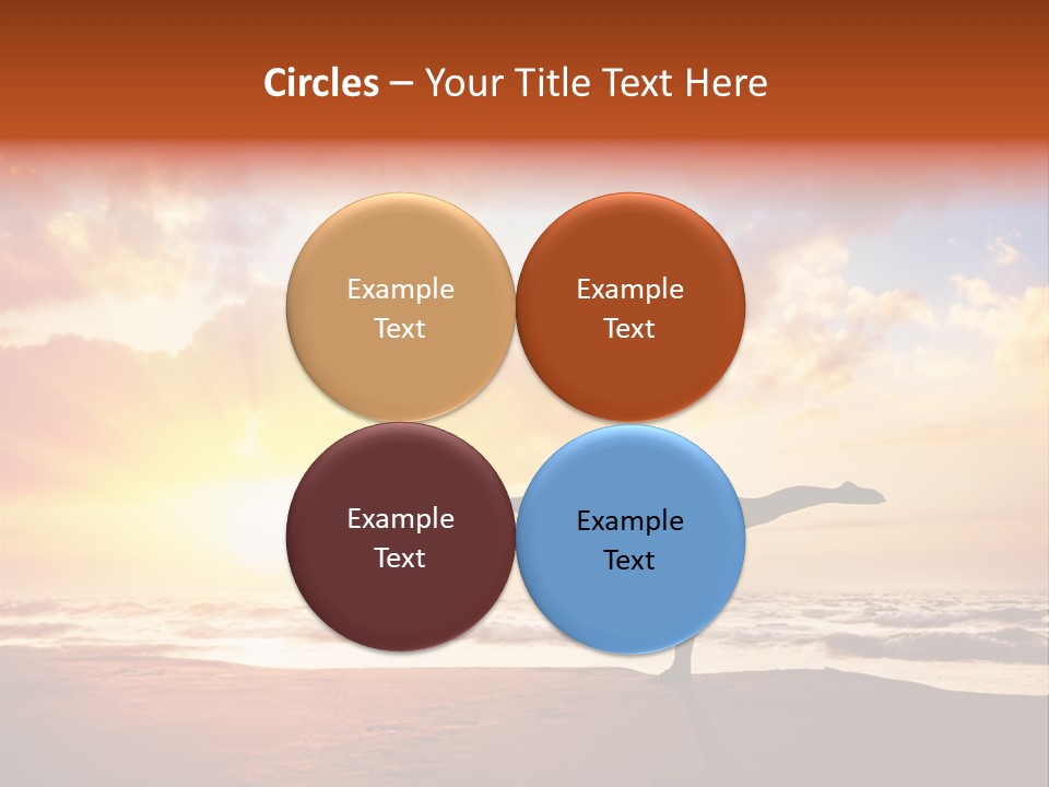 Hatha India Meditation PowerPoint Template