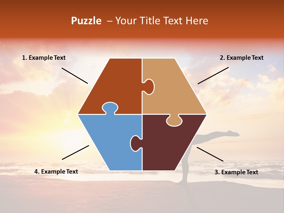 Hatha India Meditation PowerPoint Template