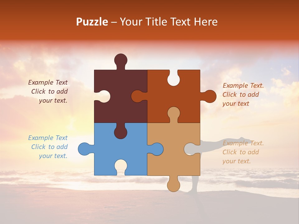 Hatha India Meditation PowerPoint Template