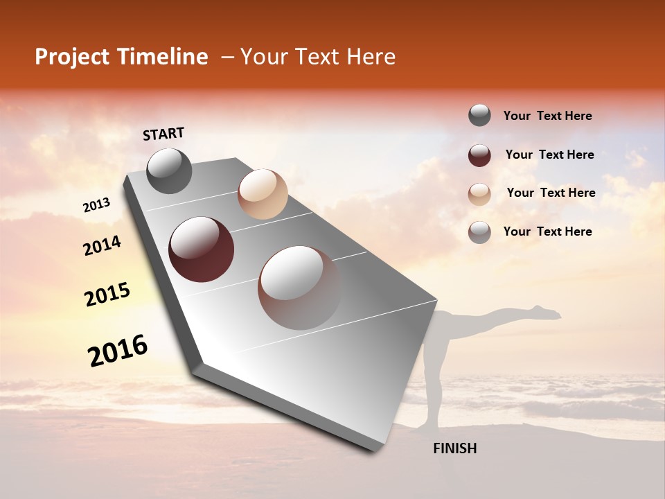 Hatha India Meditation PowerPoint Template