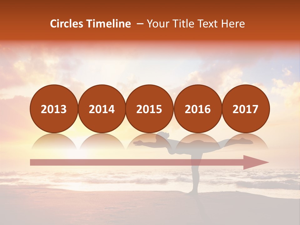 Hatha India Meditation PowerPoint Template