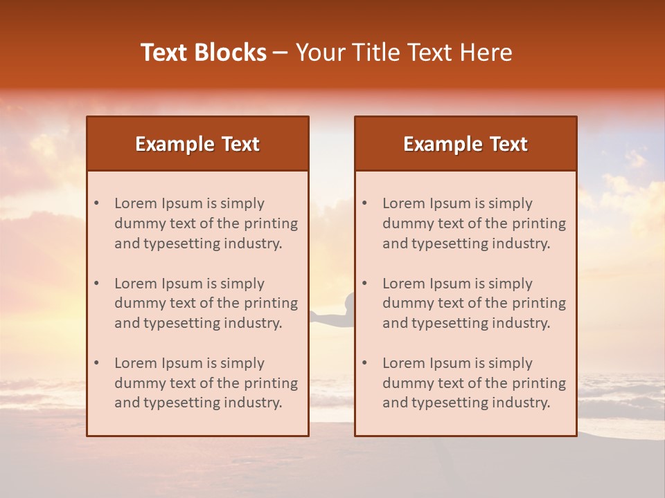 Hatha India Meditation PowerPoint Template