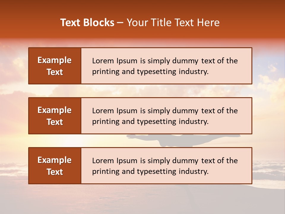 Hatha India Meditation PowerPoint Template