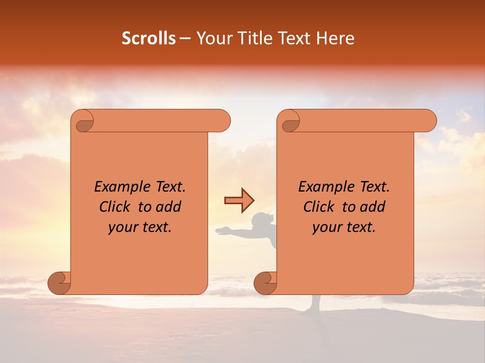 Hatha India Meditation PowerPoint Template