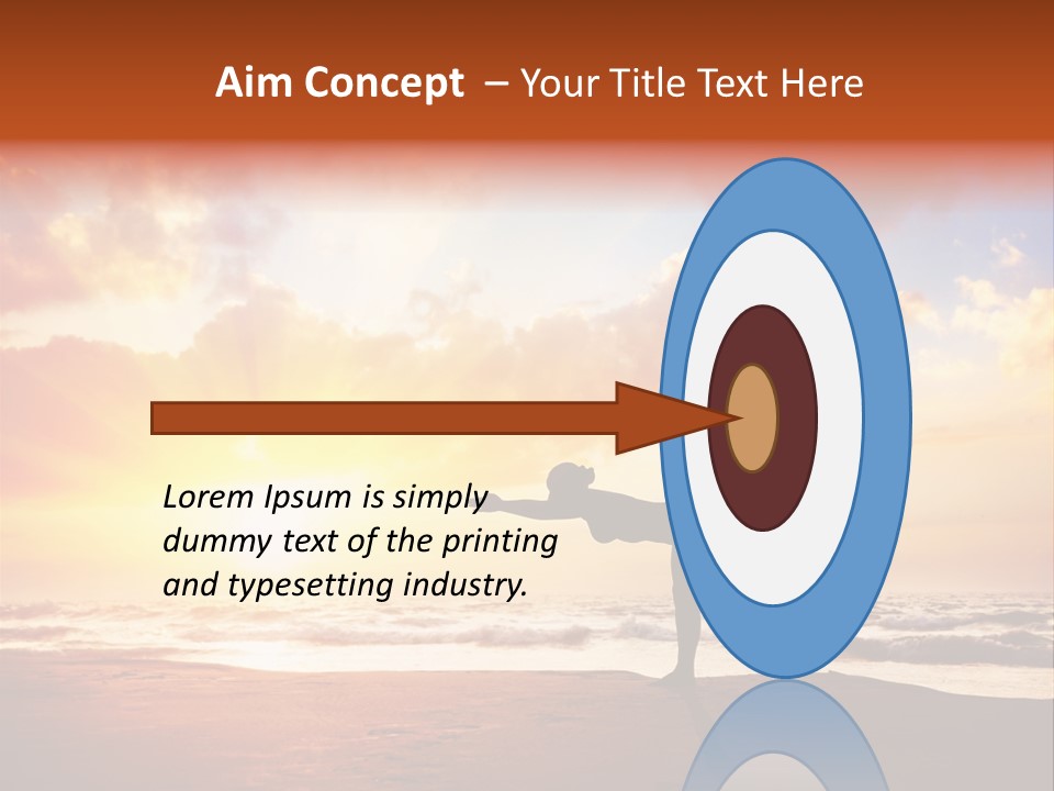 Hatha India Meditation PowerPoint Template