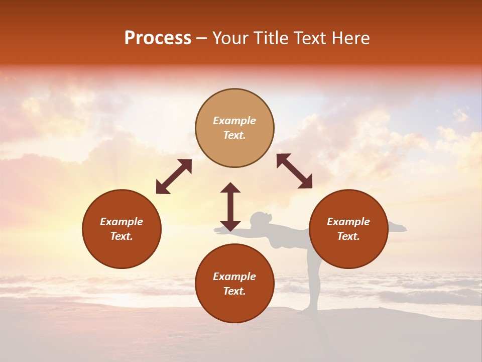 Hatha India Meditation PowerPoint Template