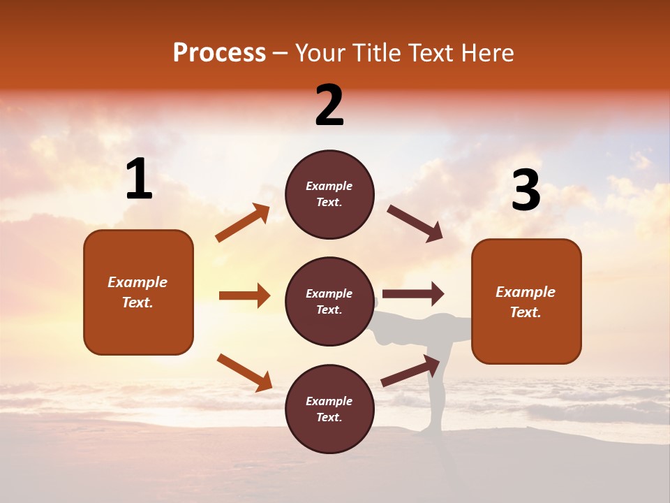 Hatha India Meditation PowerPoint Template