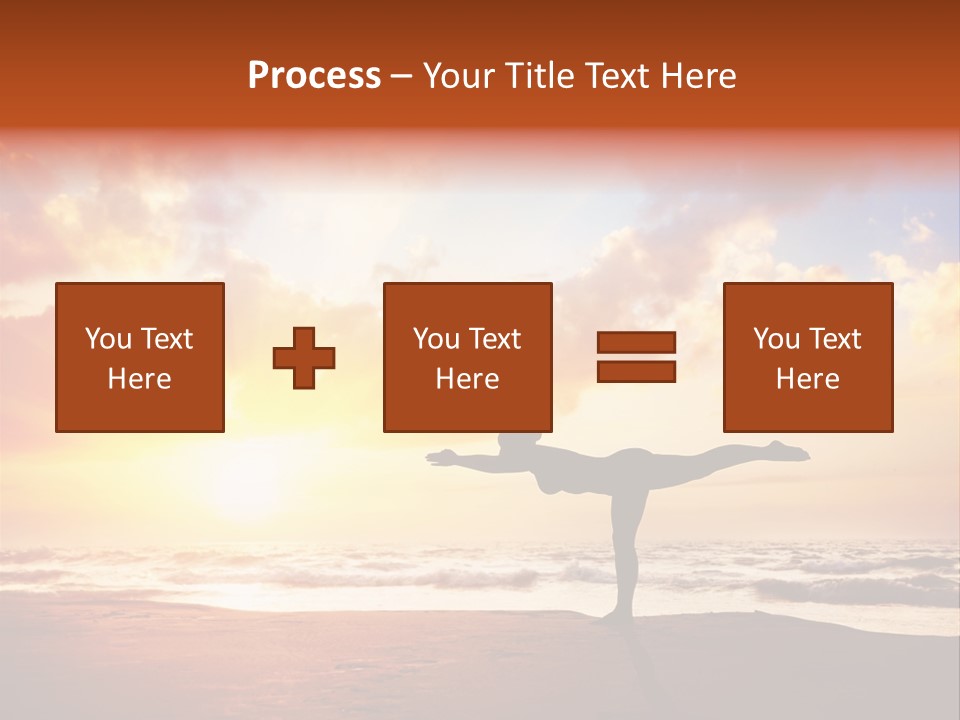 Hatha India Meditation PowerPoint Template
