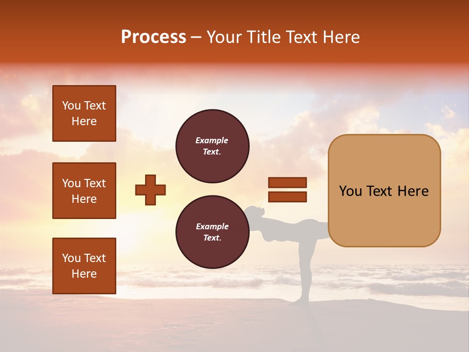Hatha India Meditation PowerPoint Template