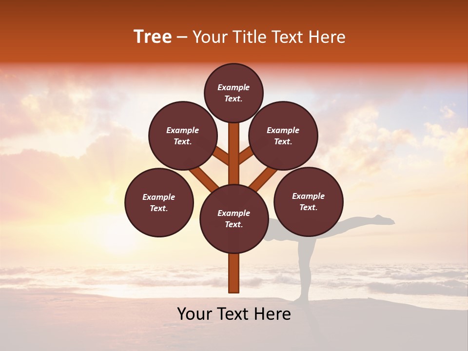Hatha India Meditation PowerPoint Template