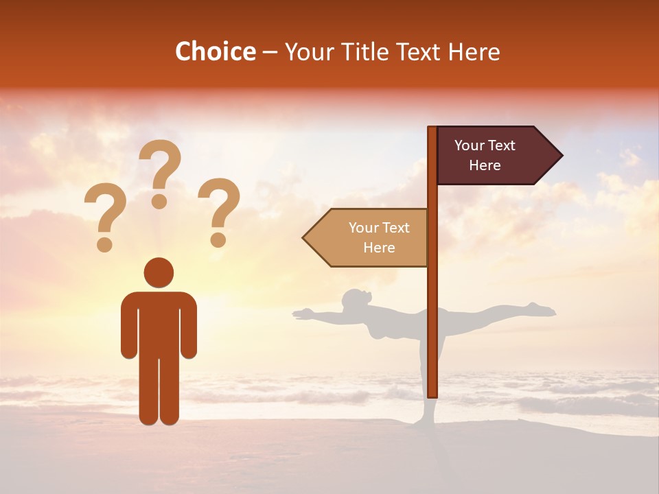 Hatha India Meditation PowerPoint Template