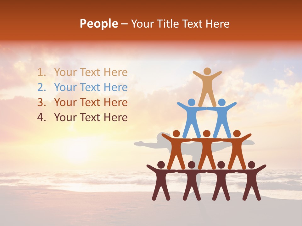 Hatha India Meditation PowerPoint Template