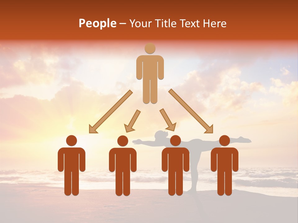 Hatha India Meditation PowerPoint Template