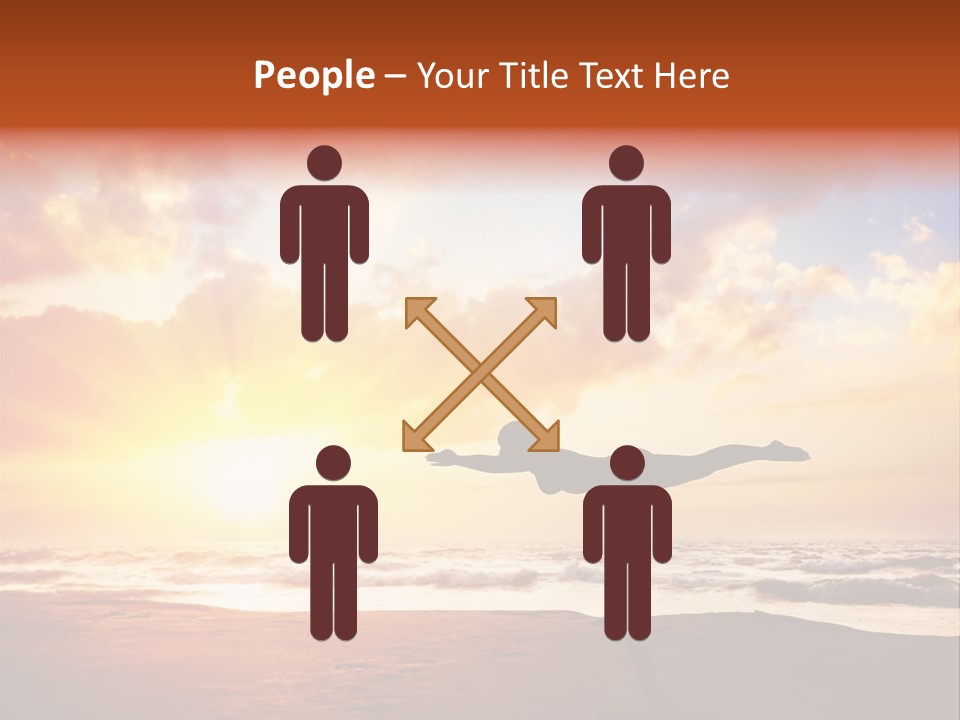 Hatha India Meditation PowerPoint Template