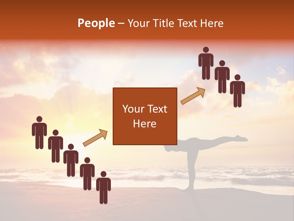 Hatha India Meditation PowerPoint Template