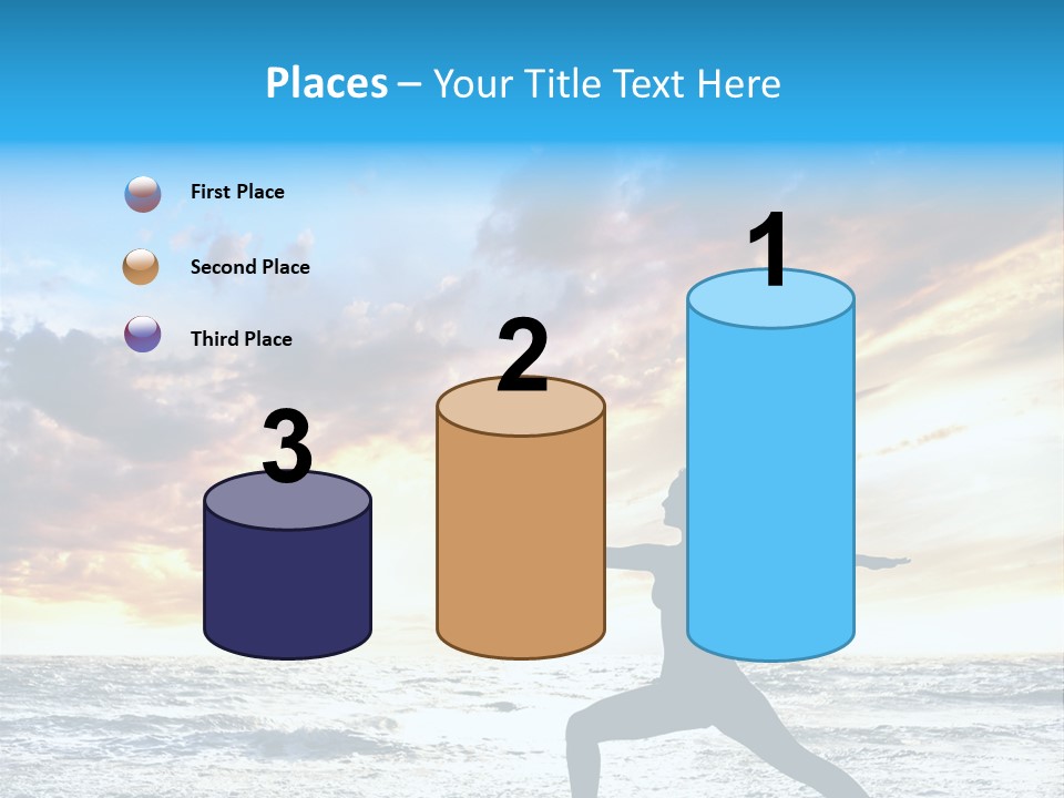 Relaxation Position Sand PowerPoint Template