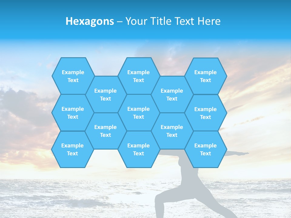 Relaxation Position Sand PowerPoint Template