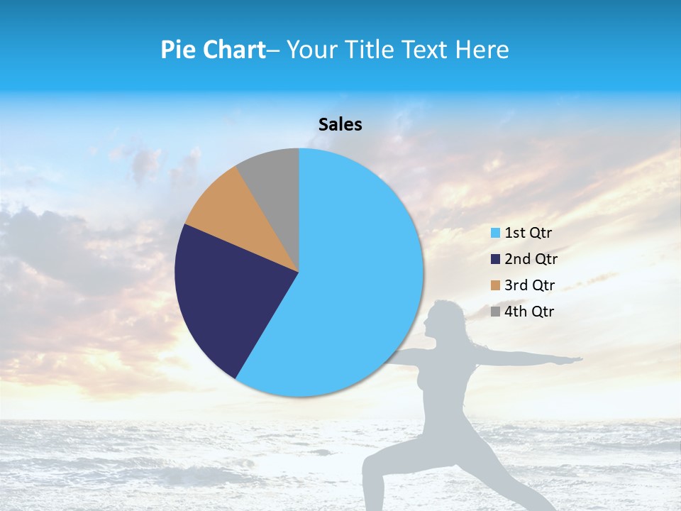 Relaxation Position Sand PowerPoint Template