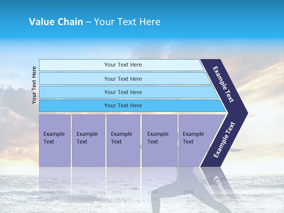 Relaxation Position Sand PowerPoint Template