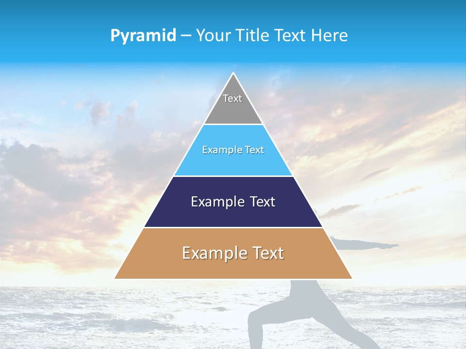 Relaxation Position Sand PowerPoint Template