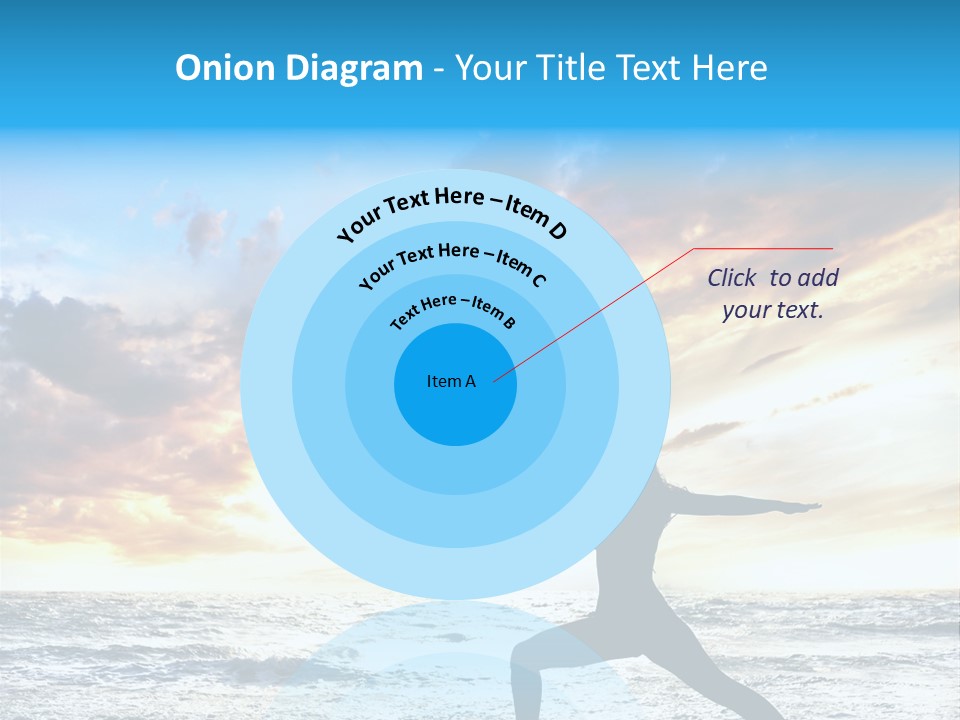 Relaxation Position Sand PowerPoint Template