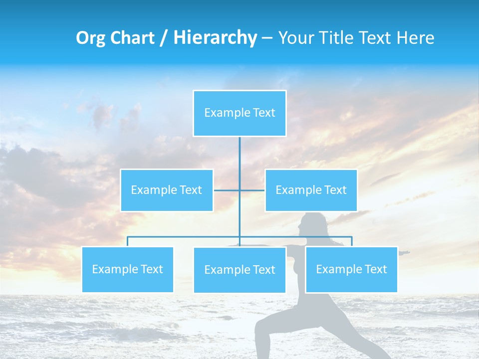 Relaxation Position Sand PowerPoint Template