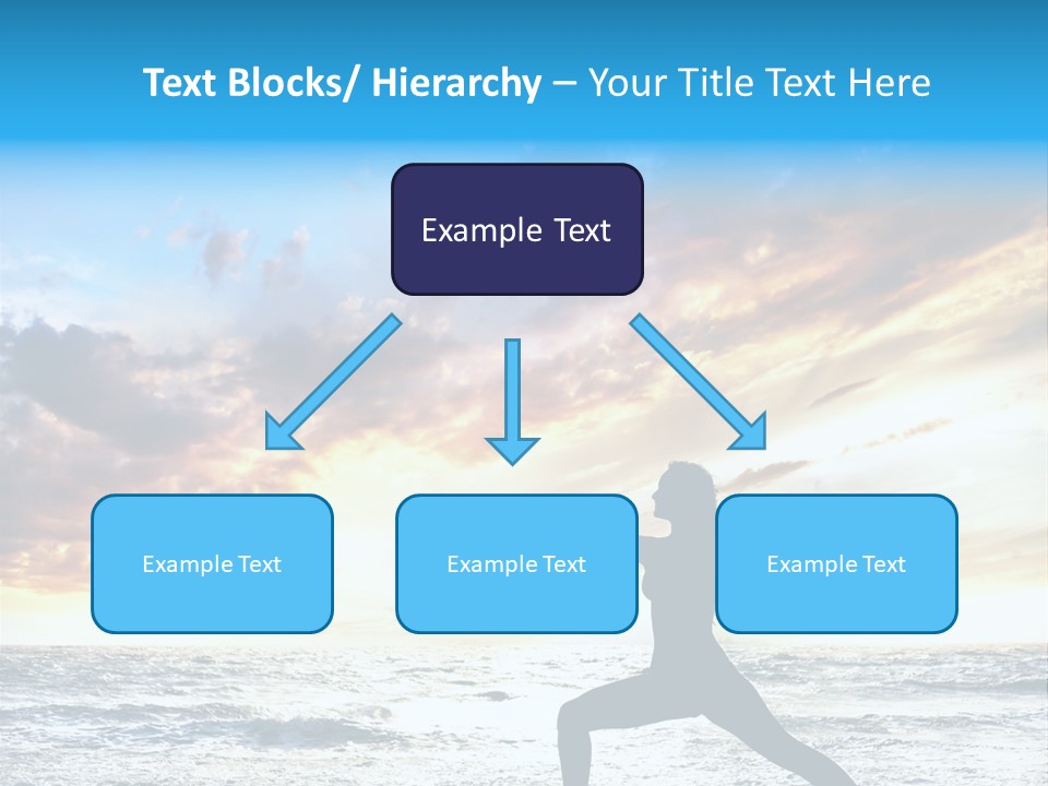 Relaxation Position Sand PowerPoint Template