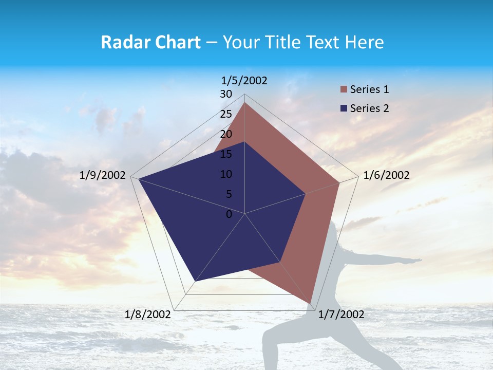 Relaxation Position Sand PowerPoint Template