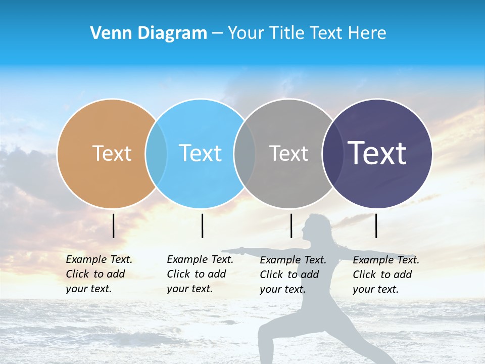 Relaxation Position Sand PowerPoint Template