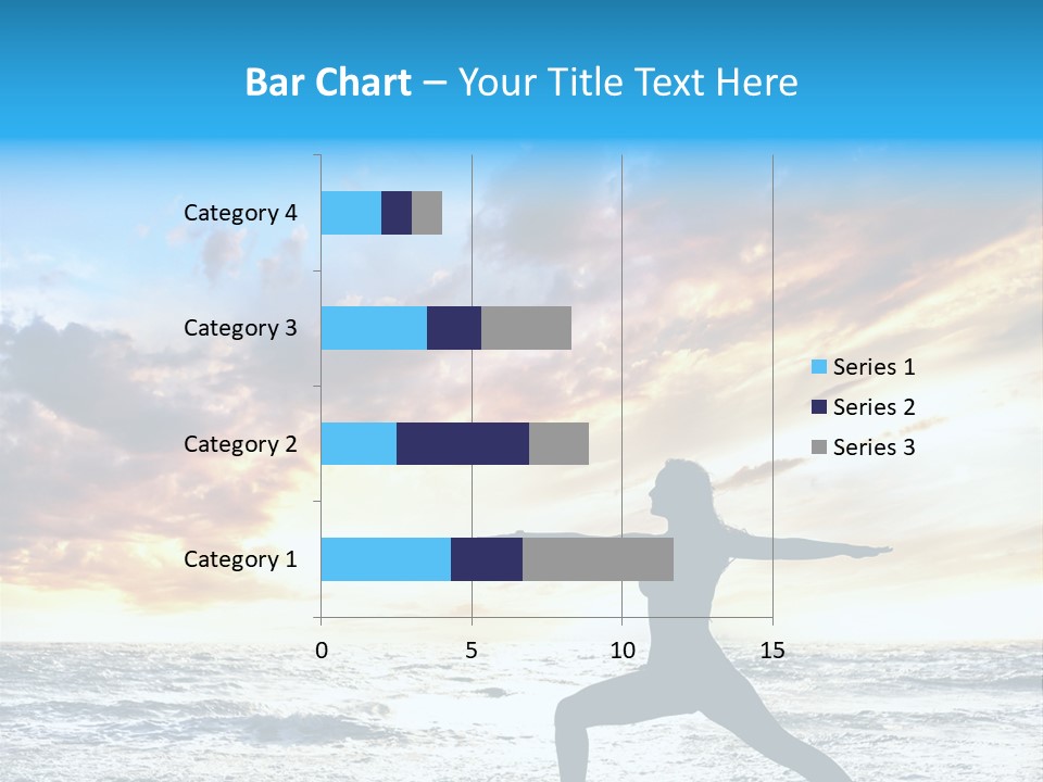 Relaxation Position Sand PowerPoint Template