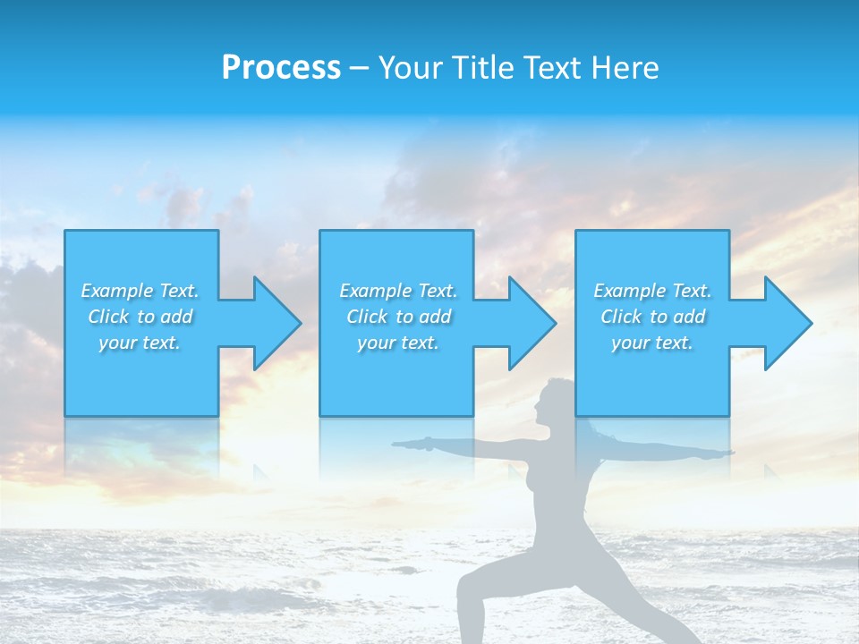 Relaxation Position Sand PowerPoint Template