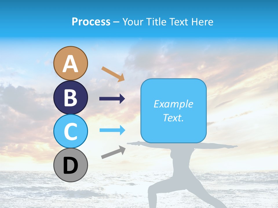Relaxation Position Sand PowerPoint Template