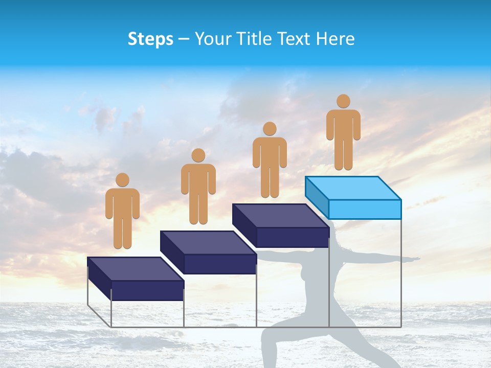 Relaxation Position Sand PowerPoint Template