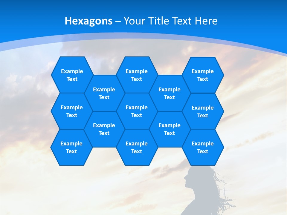 Position Mental Sunset PowerPoint Template
