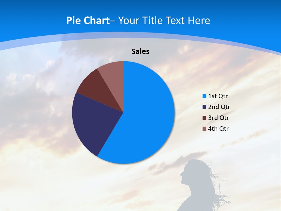 Position Mental Sunset PowerPoint Template