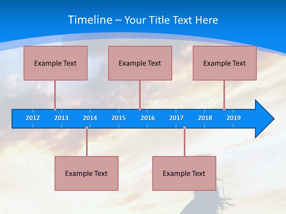 Position Mental Sunset PowerPoint Template