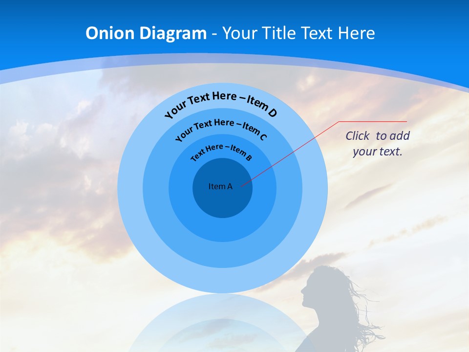 Position Mental Sunset PowerPoint Template