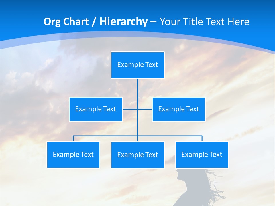 Position Mental Sunset PowerPoint Template