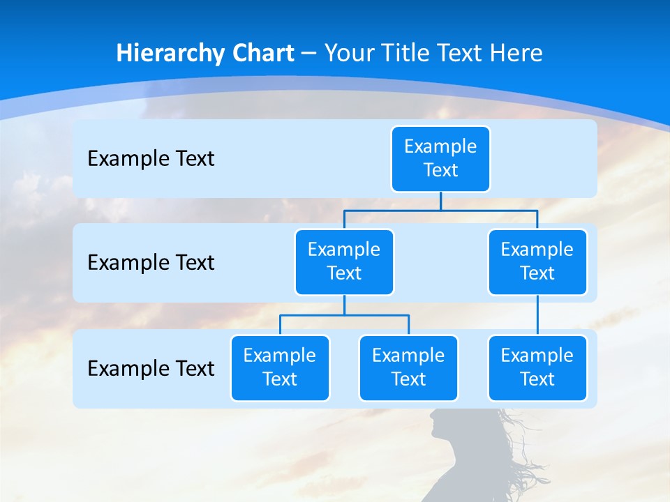 Position Mental Sunset PowerPoint Template