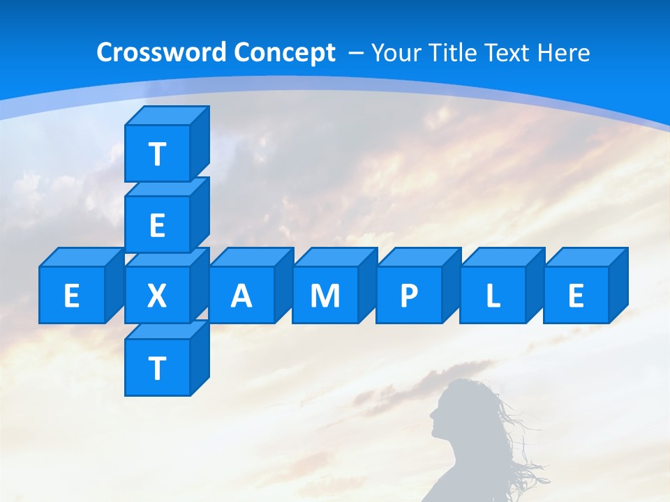 Position Mental Sunset PowerPoint Template