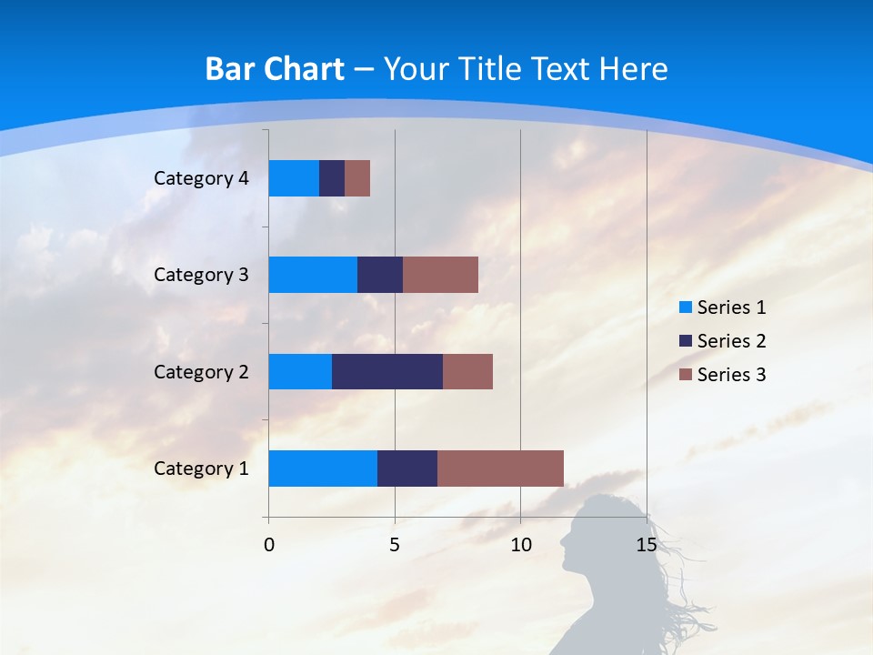 Position Mental Sunset PowerPoint Template