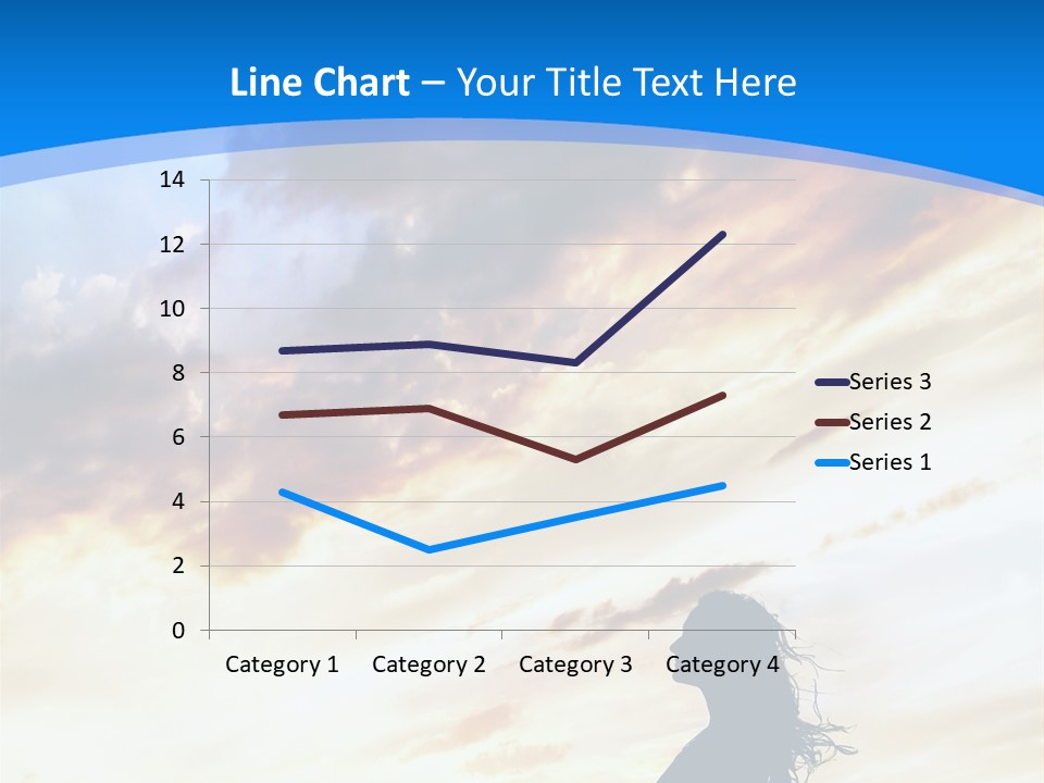 Position Mental Sunset PowerPoint Template
