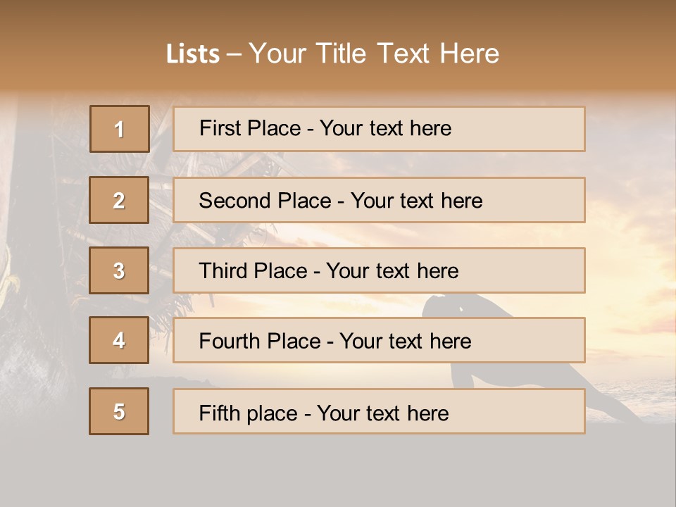 Mental Outdoor Male PowerPoint Template