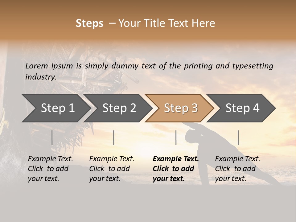 Mental Outdoor Male PowerPoint Template