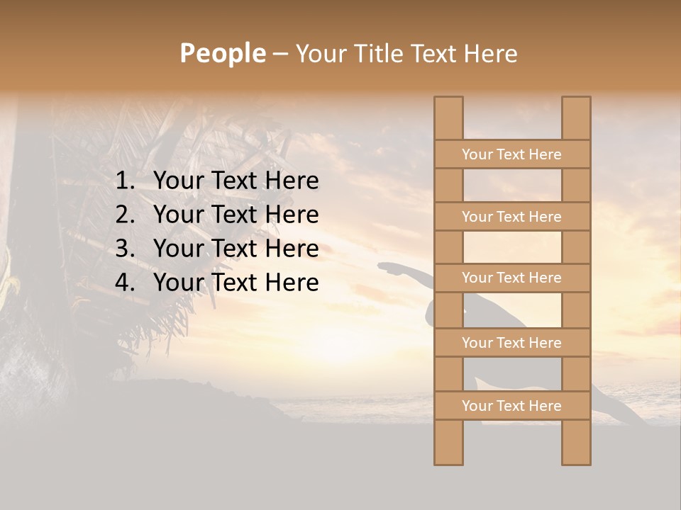 Mental Outdoor Male PowerPoint Template