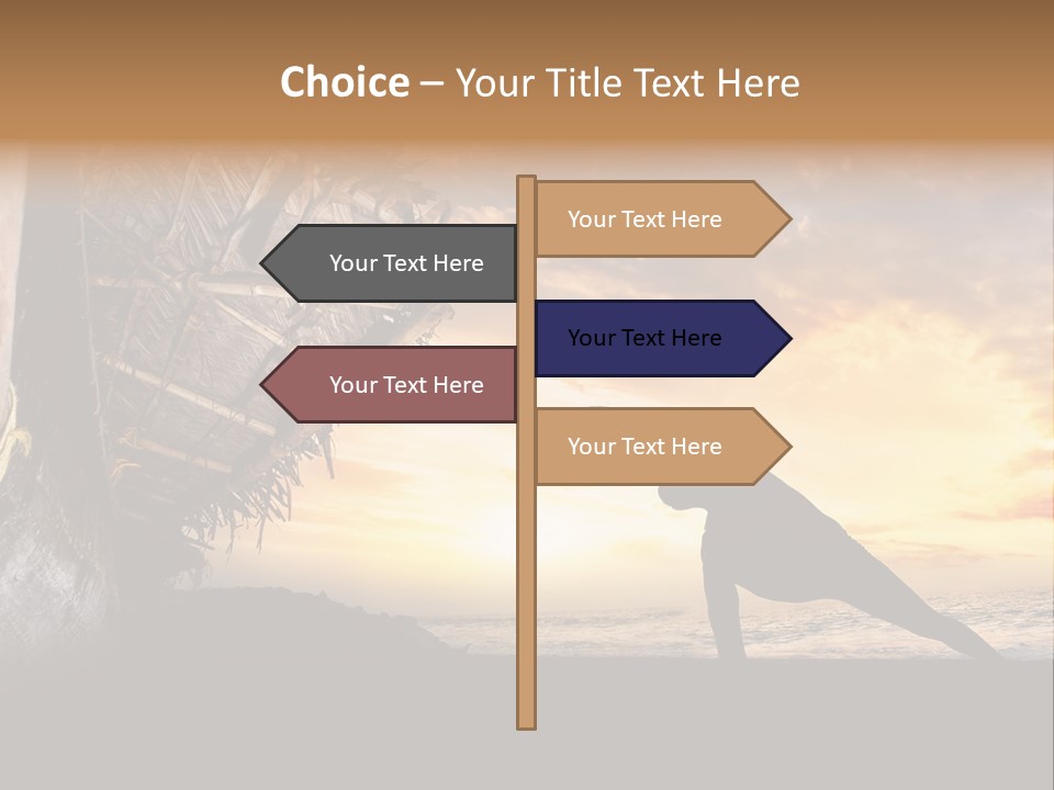 Mental Outdoor Male PowerPoint Template