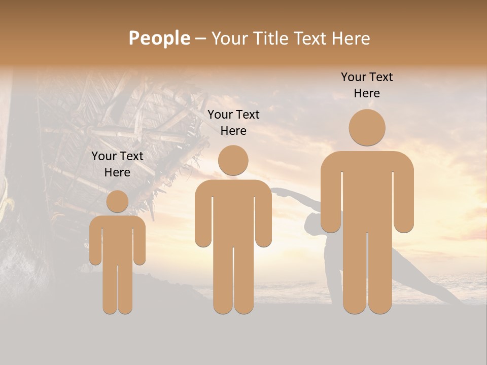 Mental Outdoor Male PowerPoint Template