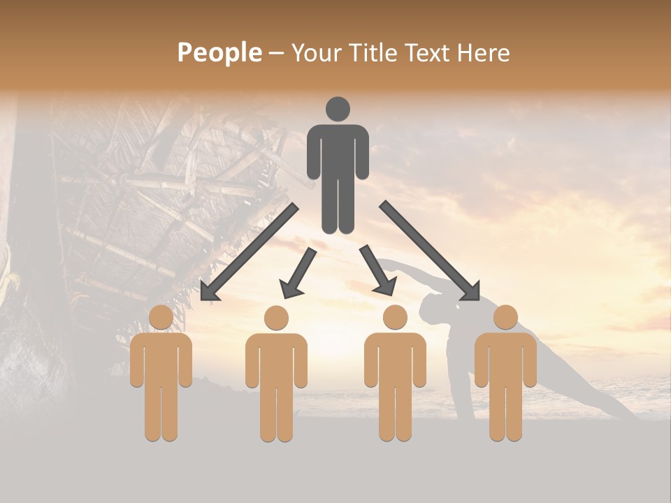 Mental Outdoor Male PowerPoint Template