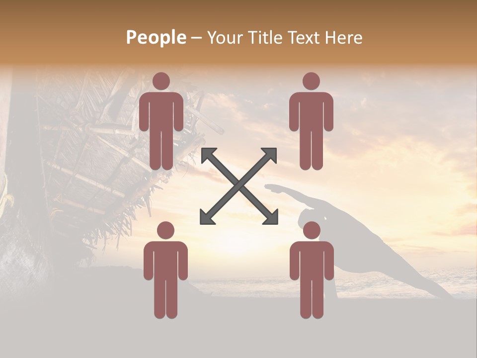 Mental Outdoor Male PowerPoint Template